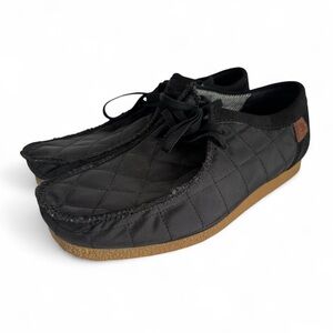 Clarks Men's Shacre II Step Moccasin Black Textile 26162714 Size 8.5 EUC